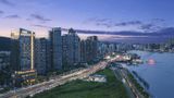 <b>Hilton Zhuhai Exterior</b>. Images powered by <a href="https://iceportal.shijigroup.com/" title="IcePortal" target="_blank">IcePortal</a>.