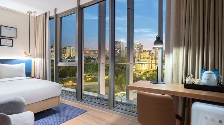 <b>Hilton Garden Inn Tbilisi Riverview Room</b>. Images powered by <a href="https://iceportal.shijigroup.com/" title="IcePortal" target="_blank">IcePortal</a>.