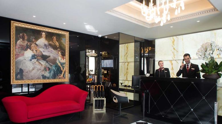 <b>La Villa Haussmann Lobby</b>. Images powered by <a href="https://iceportal.shijigroup.com/" title="IcePortal" target="_blank">IcePortal</a>.