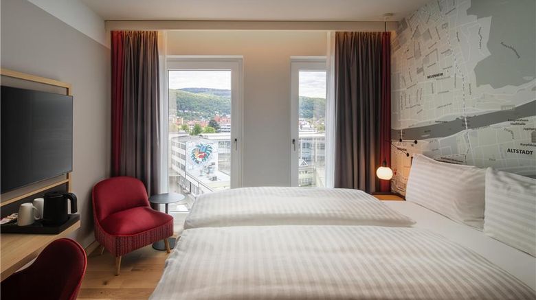 <b>IntercityHotel Heidelberg Room</b>. Images powered by <a href="https://iceportal.shijigroup.com/" title="IcePortal" target="_blank">IcePortal</a>.