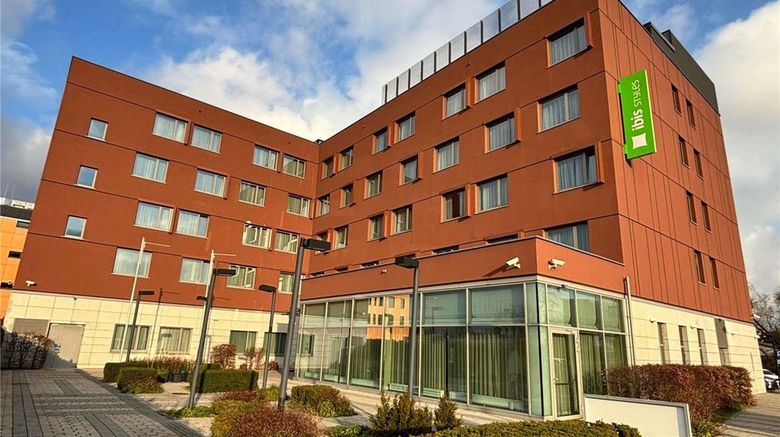 <b>Ibis Styles Warszawa Airport Exterior</b>. Images powered by <a href="https://iceportal.shijigroup.com/" title="IcePortal" target="_blank">IcePortal</a>.