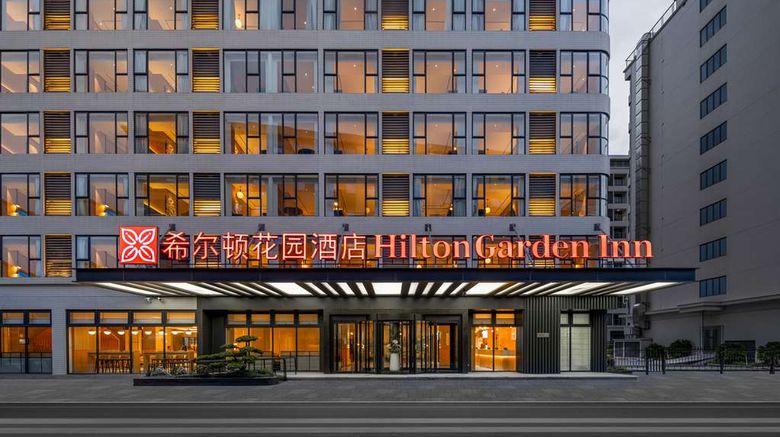 <b>Hilton Garden Inn Guangzhou Baiyun Airpt Exterior</b>. Images powered by <a href="https://iceportal.shijigroup.com/" title="IcePortal" target="_blank">IcePortal</a>.