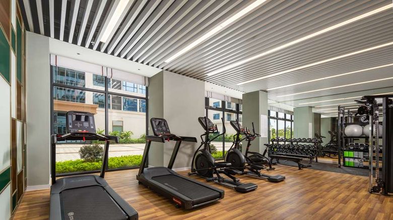 <b>Hilton Garden Inn Guangzhou Baiyun Airpt Health</b>. Images powered by <a href="https://iceportal.shijigroup.com/" title="IcePortal" target="_blank">IcePortal</a>.