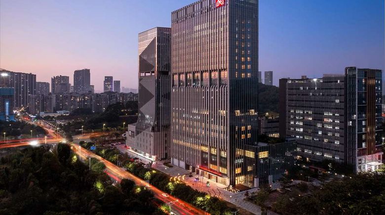 Hilton Garden Inn Guangming Hongqiao Prk Exterior. Images powered by <a href="https://iceportal.shijigroup.com" target="_blank" rel="noopener">Ice Portal</a>.