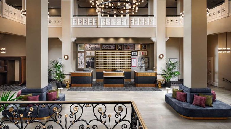 <b>Hotel Flor Tampa Downtown, Tapestry Coll Lobby</b>. Images powered by <a href="https://iceportal.shijigroup.com/" title="IcePortal" target="_blank">IcePortal</a>.