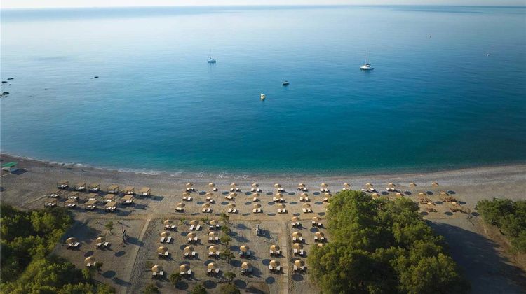 Aulus Lindos Rhodes Resort Beach