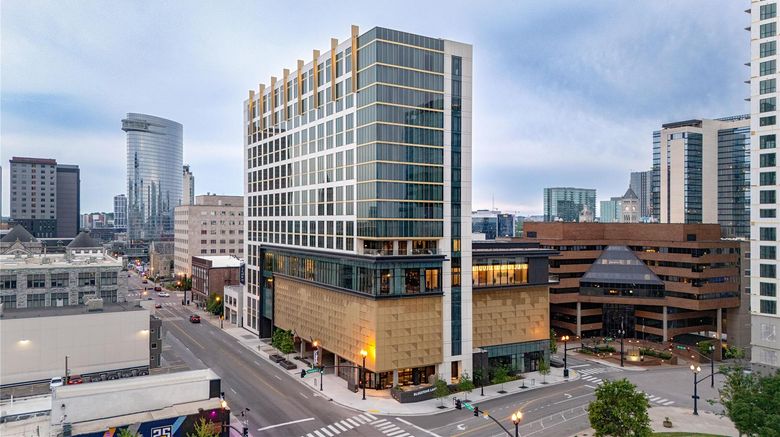 Tempo by Hilton Nashville Downtown Exterior. Images powered by <a href="https://iceportal.shijigroup.com" target="_blank" rel="noopener">Ice Portal</a>.