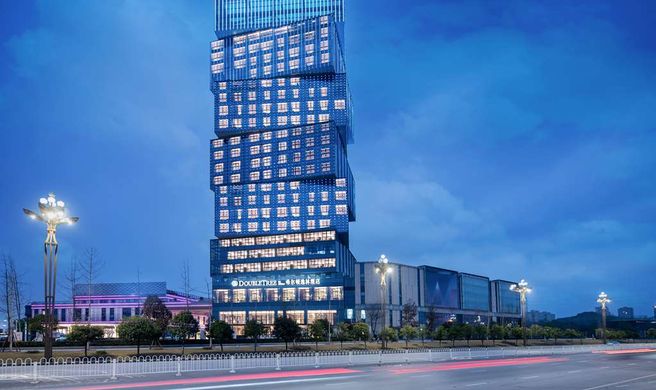 DoubleTree Hilton Guang'an Exterior