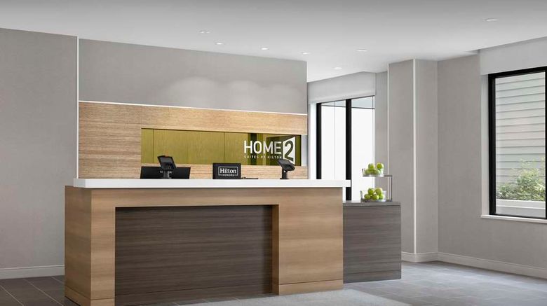 <b>Home2 Suites by Hilton Falls Church Lobby</b>. Images powered by <a href="https://iceportal.shijigroup.com/" title="IcePortal" target="_blank">IcePortal</a>.