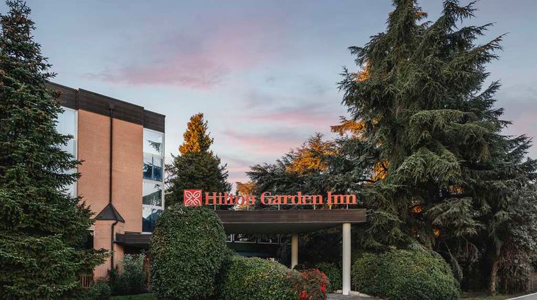 Hilton Garden Inn Bologna North Exterior. Images powered by <a href="https://iceportal.shijigroup.com" target="_blank" rel="noopener">Ice Portal</a>.