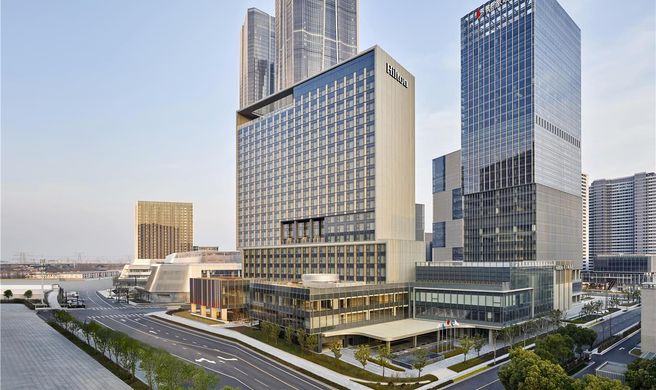Hilton Shanghai Zhangjiang Science City Exterior