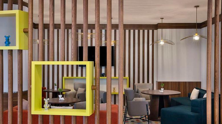 <b>Hampton by Hilton Sharma NEOM Community Lobby</b>. Images powered by <a href="https://iceportal.shijigroup.com/" title="IcePortal" target="_blank">IcePortal</a>.
