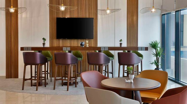 <b>Hampton by Hilton Sharma NEOM Community Lobby</b>. Images powered by <a href="https://iceportal.shijigroup.com/" title="IcePortal" target="_blank">IcePortal</a>.