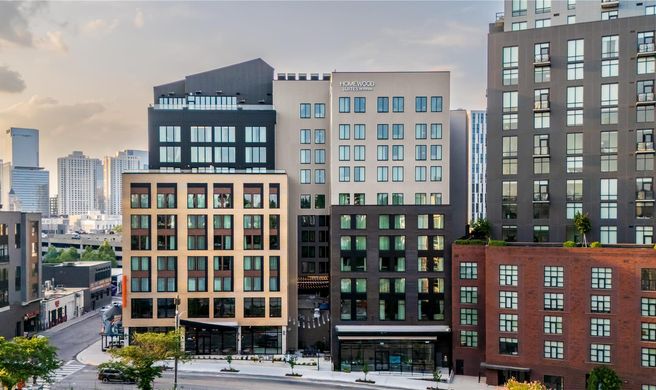 Homewood Suites Hilton The Gulch Exterior