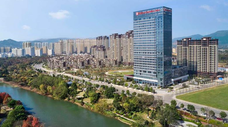 <b>Hilton Garden Inn Ganzhou Longnan Exterior</b>. Images powered by <a href="https://iceportal.shijigroup.com/" title="IcePortal" target="_blank">IcePortal</a>.