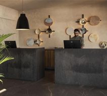 Domes Aulus Elounda Curio Coll by Hilton Lobby