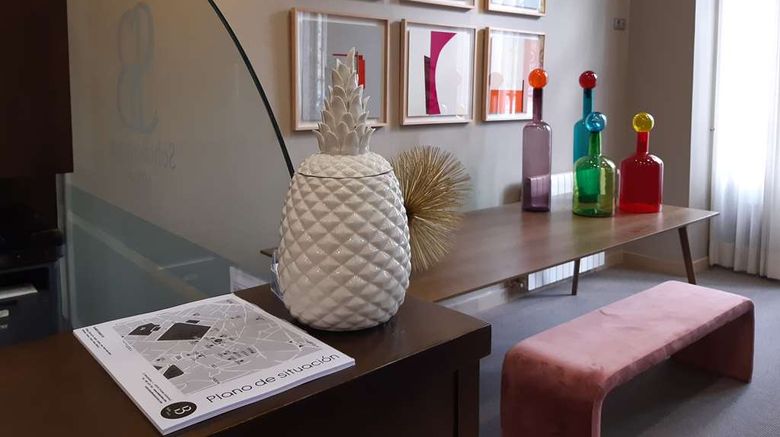 <b>Hotel Soho Boutique Oviedo Lobby</b>. Images powered by <a href="https://iceportal.shijigroup.com/" title="IcePortal" target="_blank">IcePortal</a>.