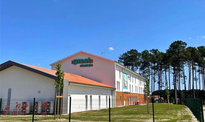greet hotel Castets Coeur des Landes Exterior