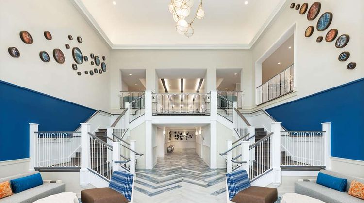 Hilton Garden Inn Ocean City Oceanfront Lobby