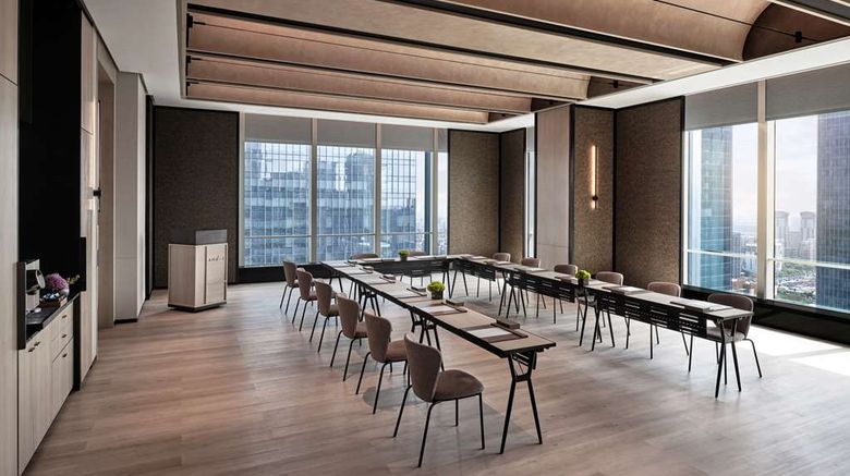 <b>ANdAZ Nanjing Hexi Meeting</b>. Images powered by <a href="https://iceportal.shijigroup.com/" title="IcePortal" target="_blank">IcePortal</a>.