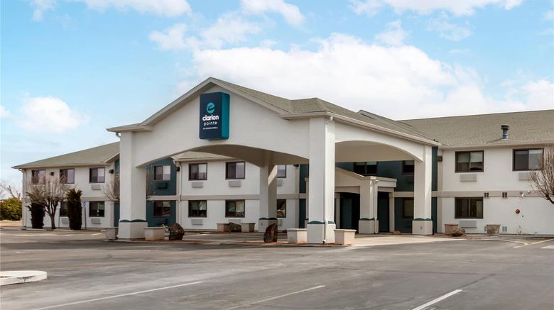 <b>Clarion Pointe Prescott Valley Exterior</b>. Images powered by <a href="https://iceportal.shijigroup.com/" title="IcePortal" target="_blank">IcePortal</a>.