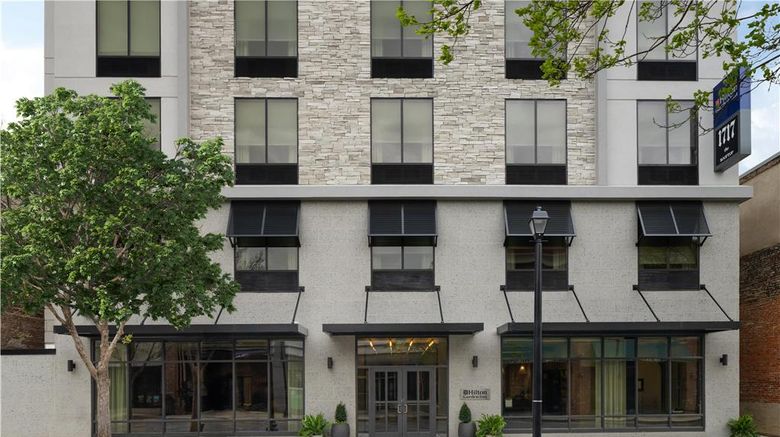 Hilton Garden Inn Greenville Exterior. Images powered by <a href="https://iceportal.shijigroup.com" target="_blank" rel="noopener">Ice Portal</a>.