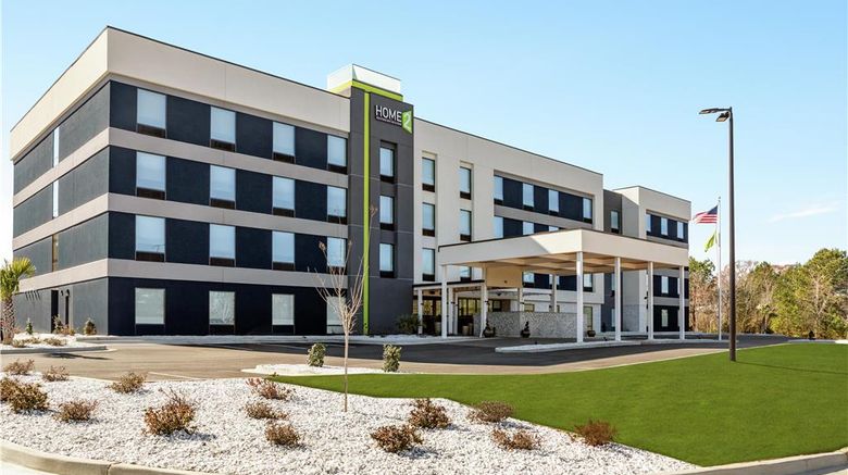 <b>Home2 Suites by Hilton Dublin Exterior</b>. Images powered by <a href="https://iceportal.shijigroup.com/" title="IcePortal" target="_blank">IcePortal</a>.