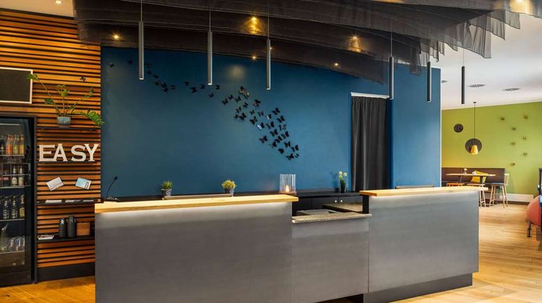 <b>Vienna House Easy by Wyndham Landsberg Lobby</b>. Images powered by <a href="https://iceportal.shijigroup.com/" title="IcePortal" target="_blank">IcePortal</a>.