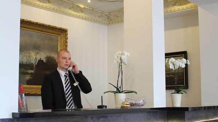 Akzent Hotel Am Goldenen Strauss Lobby