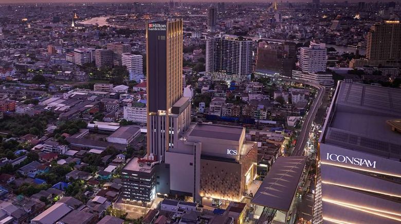 <b>Hilton Garden Inn Bangkok Riverside Exterior</b>. Images powered by <a href="https://iceportal.shijigroup.com/" title="IcePortal" target="_blank">IcePortal</a>.