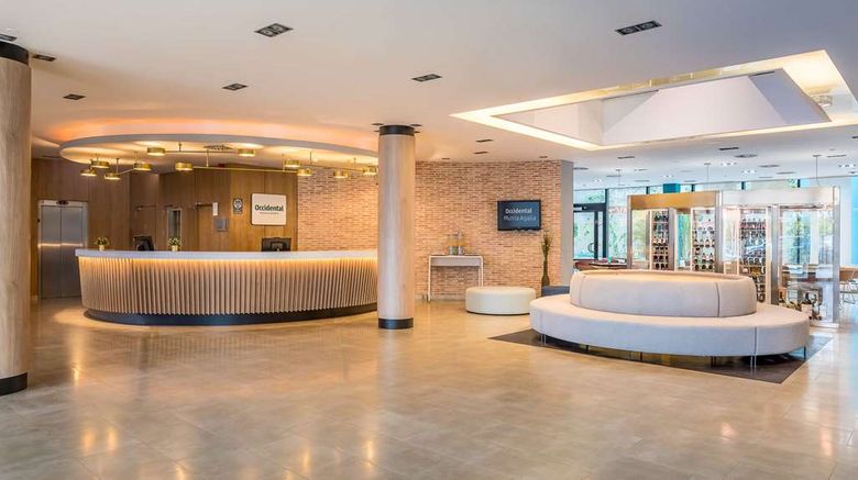 <b>Occidental Murcia Agalia Lobby</b>. Images powered by <a href="https://iceportal.shijigroup.com/" title="IcePortal" target="_blank">IcePortal</a>.