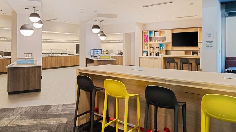 <b>Home2 Suites by Hilton Atlanta Airport Restaurant</b>. Images powered by <a href="https://iceportal.shijigroup.com/" title="IcePortal" target="_blank">IcePortal</a>.