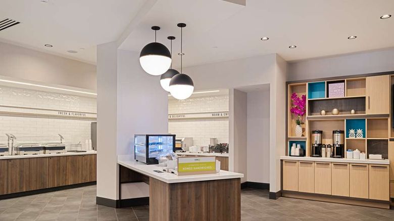 <b>Home2 Suites by Hilton Atlanta Airport Restaurant</b>. Images powered by <a href="https://iceportal.shijigroup.com/" title="IcePortal" target="_blank">IcePortal</a>.