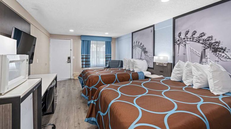 <b>Super 8 Maingate Kissimmee/Orlando Room</b>. Images powered by <a href="https://iceportal.shijigroup.com/" title="IcePortal" target="_blank">IcePortal</a>.