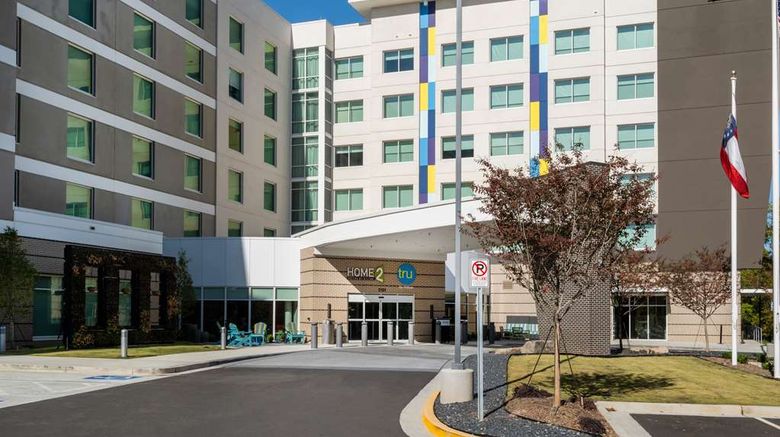 Tru by Hilton Atlanta Airpt College Park Exterior. Images powered by <a href="https://iceportal.shijigroup.com" target="_blank" rel="noopener">Ice Portal</a>.