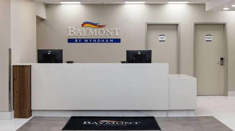 <b>Baymont by Wyndham West Edmonton Lobby</b>. Images powered by <a href="https://iceportal.shijigroup.com/" title="IcePortal" target="_blank">IcePortal</a>.