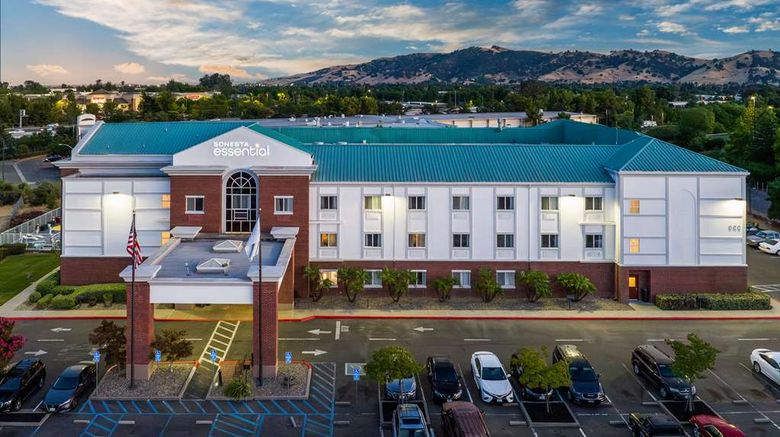 <b>Sonesta Essential Vacaville/Napa Exterior</b>. Images powered by <a href="https://iceportal.shijigroup.com/" title="IcePortal" target="_blank">IcePortal</a>.
