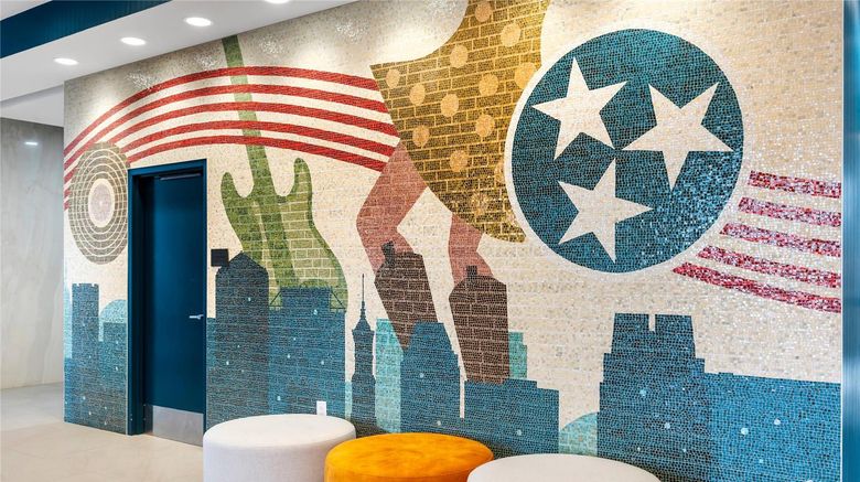 <b>Cambria Hotel Nashville Midtown Lobby</b>. Images powered by <a href="https://iceportal.shijigroup.com/" title="IcePortal" target="_blank">IcePortal</a>.