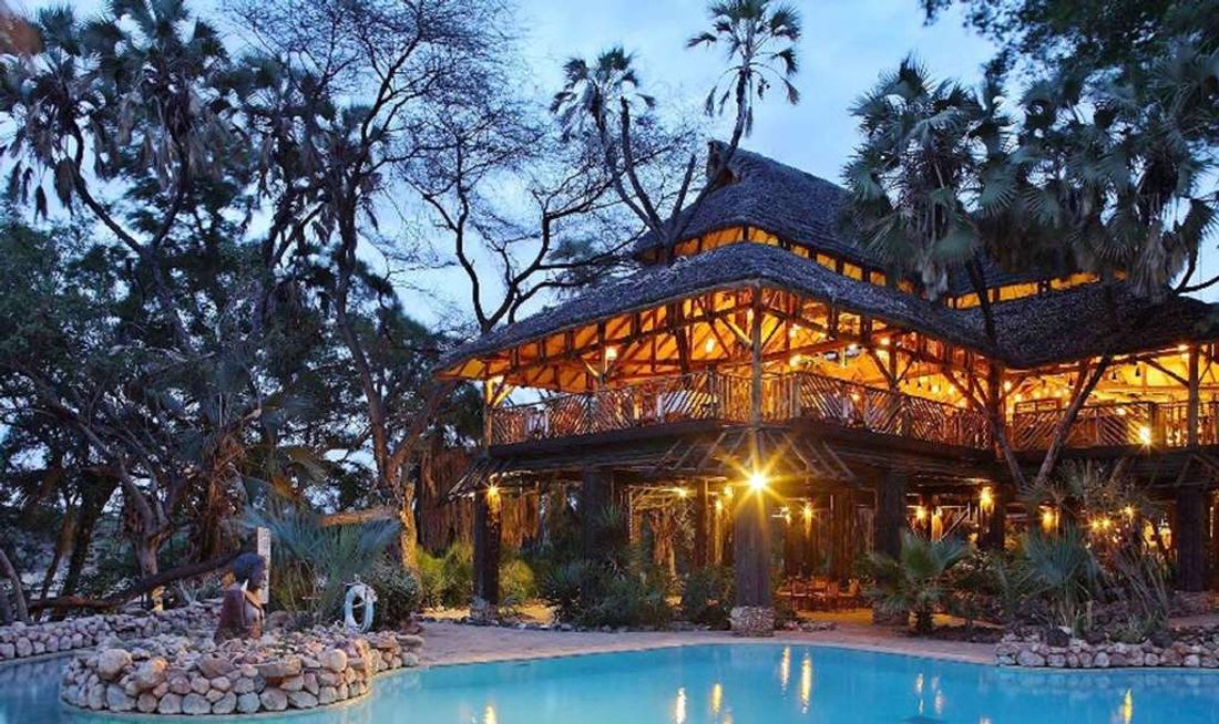 Sarova Shaba Game Lodge Exterior