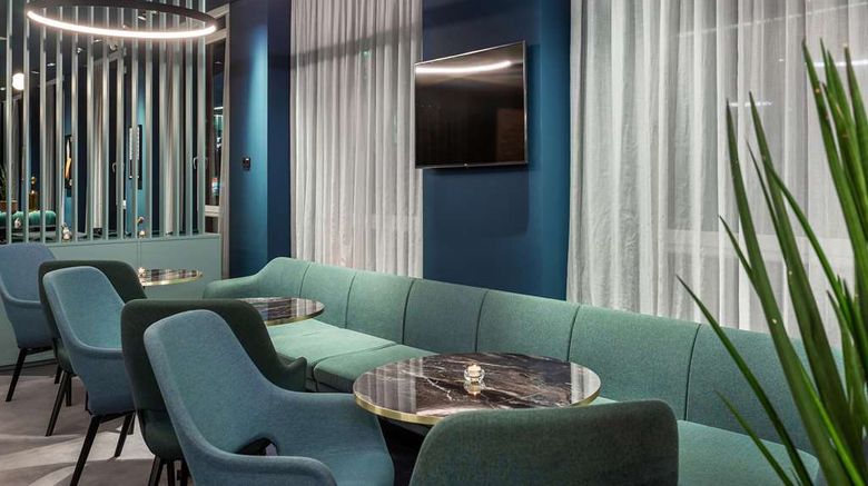 <b>AZIMUT Hotel Vienna Lobby</b>. Images powered by <a href="https://iceportal.shijigroup.com/" title="IcePortal" target="_blank">IcePortal</a>.
