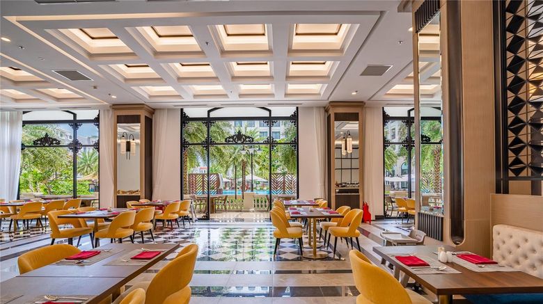 <b>Wyndham Garden Grandworld Phu Quoc Restaurant</b>. Images powered by <a href="https://iceportal.shijigroup.com/" title="IcePortal" target="_blank">IcePortal</a>.