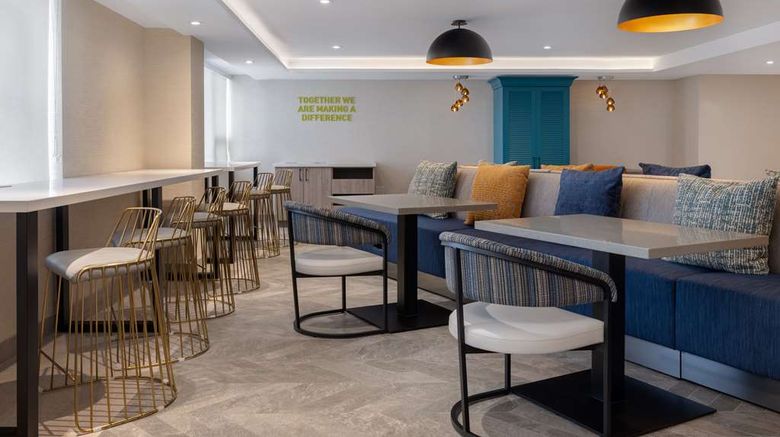 <b>Home2 Suites by Hilton Kingston Restaurant</b>. Images powered by <a href="https://iceportal.shijigroup.com/" title="IcePortal" target="_blank">IcePortal</a>.