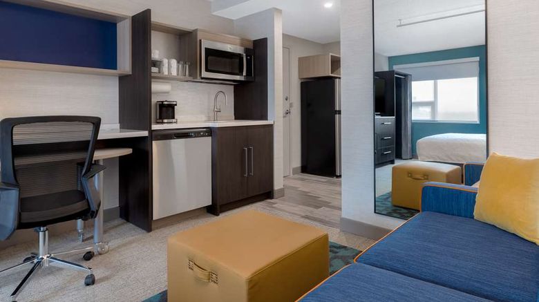 <b>Home2 Suites by Hilton Kingston Room</b>. Images powered by <a href="https://iceportal.shijigroup.com/" title="IcePortal" target="_blank">IcePortal</a>.