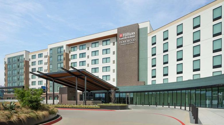 Hilton Garden Inn at EpicCentral Exterior. Images powered by <a href="https://iceportal.shijigroup.com" target="_blank" rel="noopener">Ice Portal</a>.