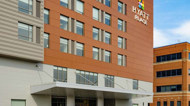 <b>Hyatt Place Albany/Downtown Exterior</b>. Images powered by <a href="https://iceportal.shijigroup.com/" title="IcePortal" target="_blank">IcePortal</a>.