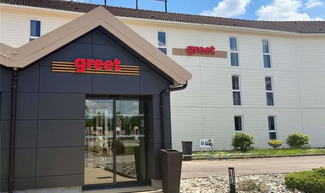 Greet Hotel Dijon Sud Longvic Exterior