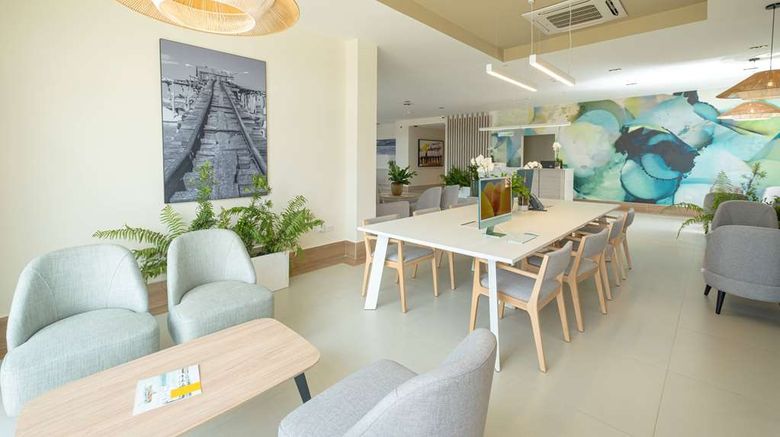 <b>Wyndham Garden El Morro Monte Christi Lobby</b>. Images powered by <a href="https://iceportal.shijigroup.com/" title="IcePortal" target="_blank">IcePortal</a>.