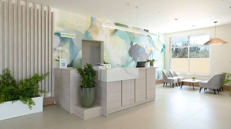 <b>Wyndham Garden El Morro Monte Christi Lobby</b>. Images powered by <a href="https://iceportal.shijigroup.com/" title="IcePortal" target="_blank">IcePortal</a>.