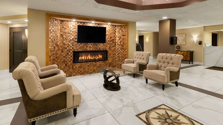 <b>Wingate by Wyndham Troy Lobby</b>. Images powered by <a href="https://iceportal.shijigroup.com/" title="IcePortal" target="_blank">IcePortal</a>.