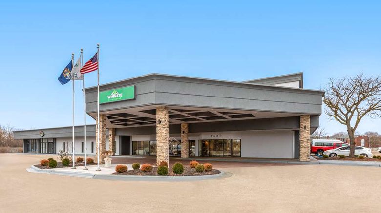 Wingate by Wyndham Troy Exterior. Images powered by <a href="https://iceportal.shijigroup.com" target="_blank" rel="noopener">Ice Portal</a>.